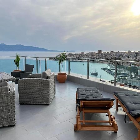 Apartamento Rocknest Sea View Penthouse Sarandë Exterior foto