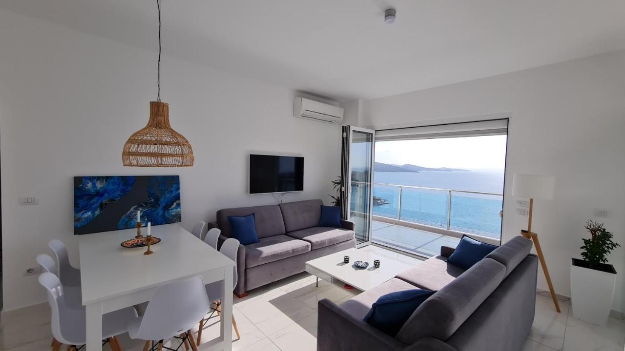Apartamento Rocknest Sea View Penthouse Sarandë Exterior foto