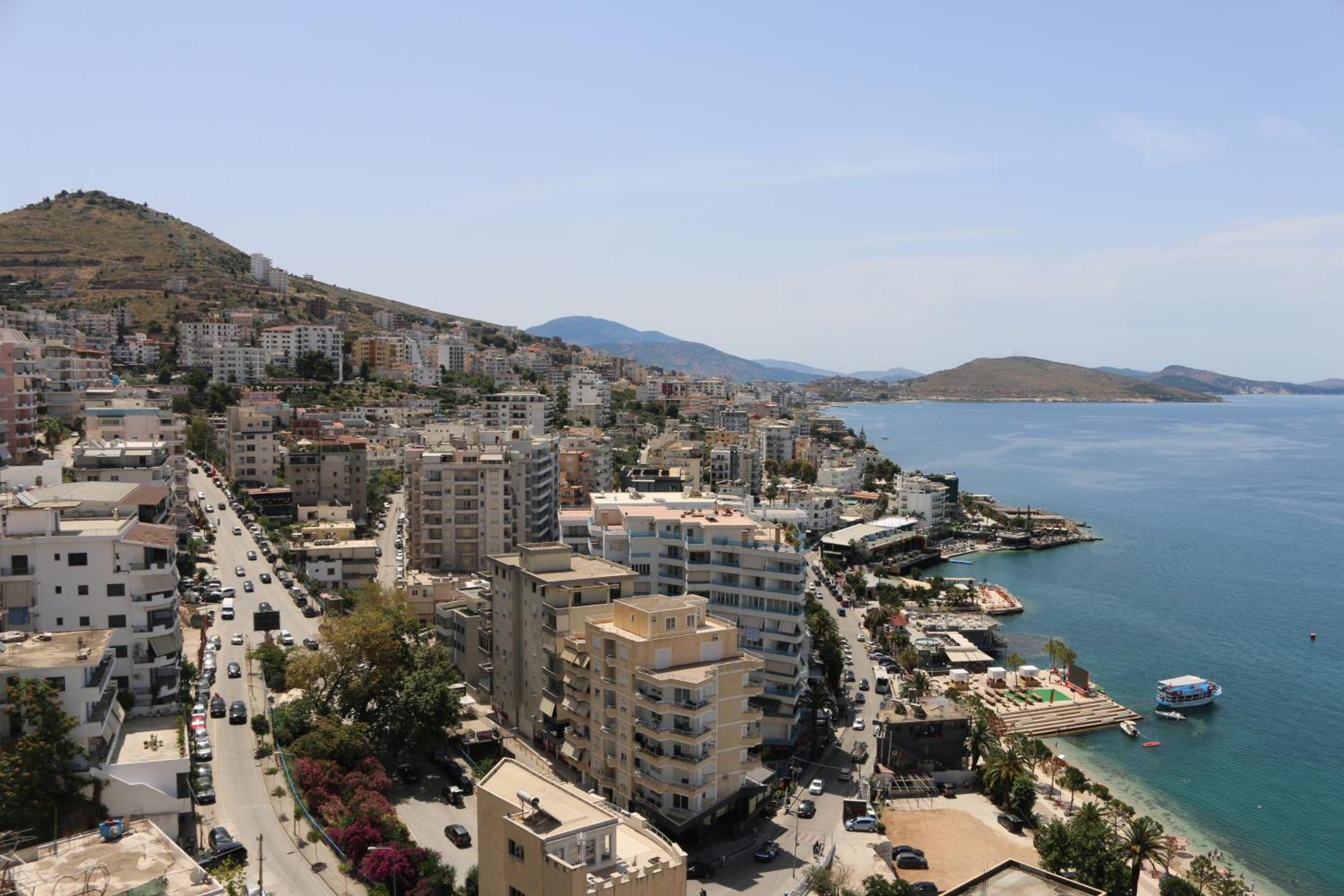 Apartamento Rocknest Sea View Penthouse Sarandë Exterior foto